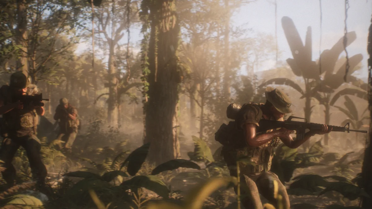 Hell Let Loose Vietnam M16A1 jungle gameplay