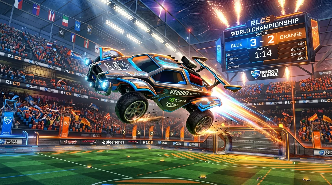 RLCS competitive arena