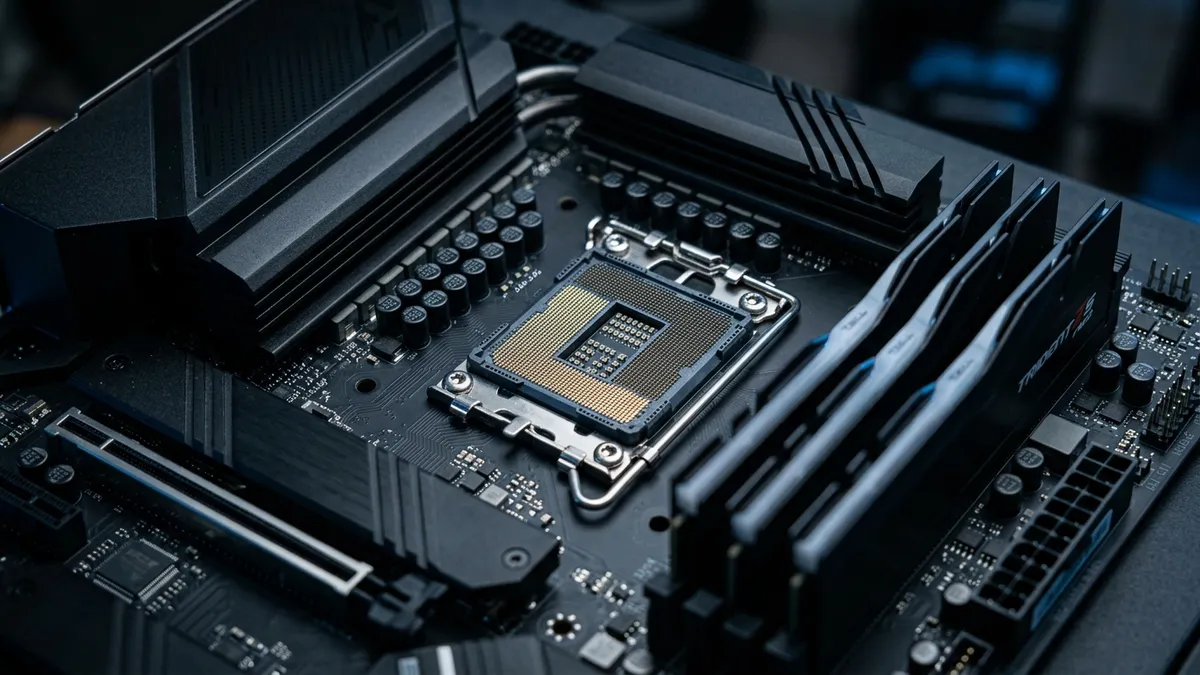 Intel LGA 1954 socket Nova Lake-S motherboard