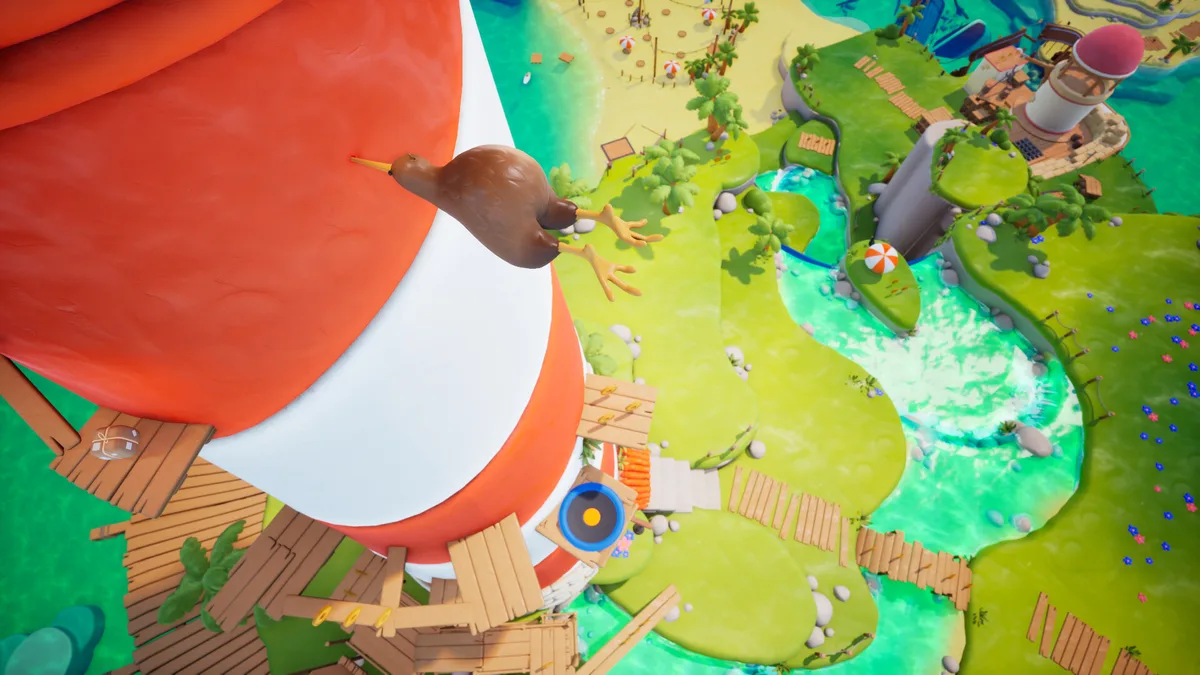 Kiwi Boing gameplay screenshot beak wall climb mechanic AARISE