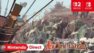 Professor Layton and the New World of Steam at Nintendo MCM London Comic-Con Booth
