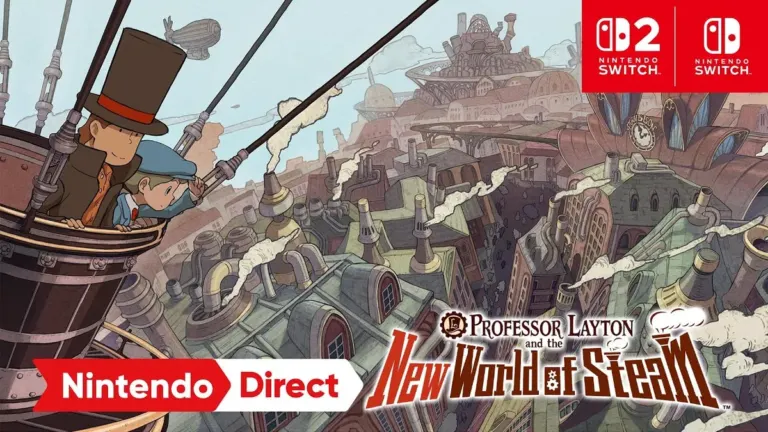 Professor Layton and the New World of Steam at Nintendo MCM London Comic-Con Booth