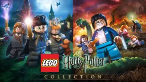 Official key art for LEGO Harry Potter Collection on Nintendo Switch 2 featuring Years 1-4 and Years 5-7