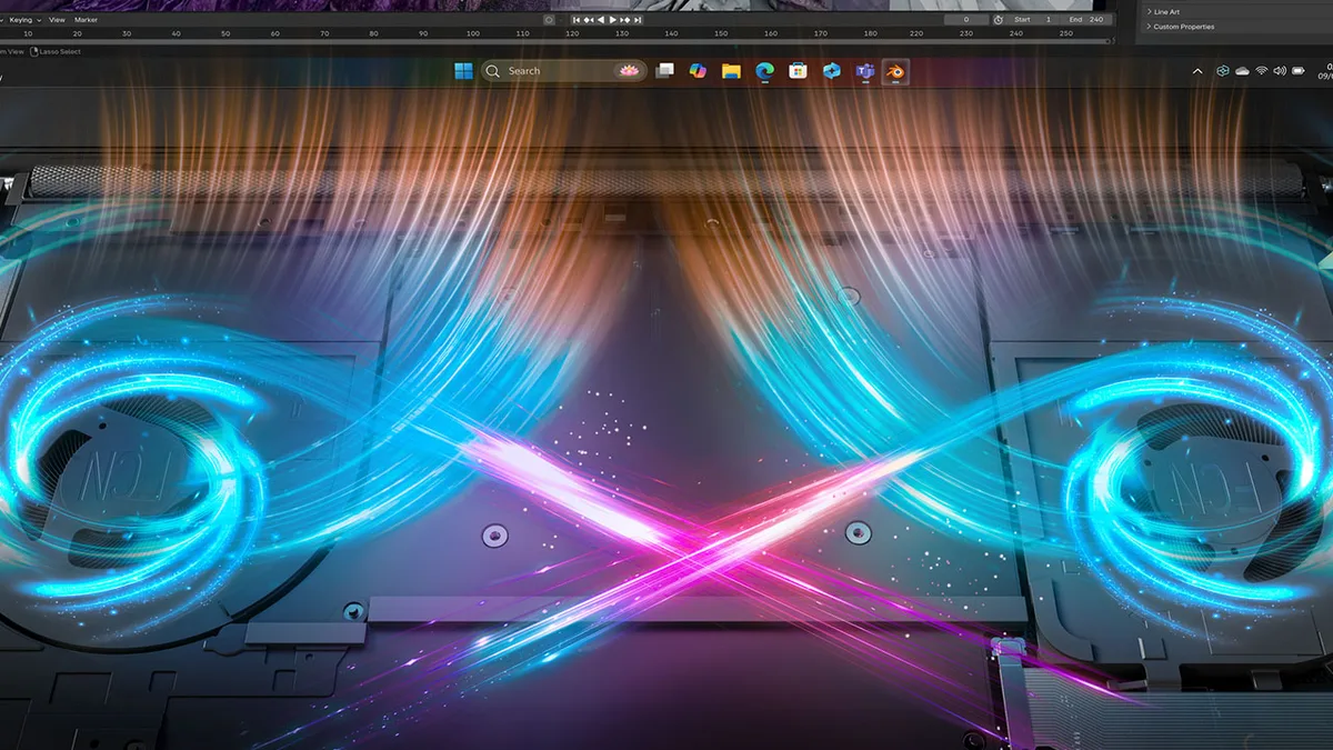 Lenovo Yoga Pro 7 cooling