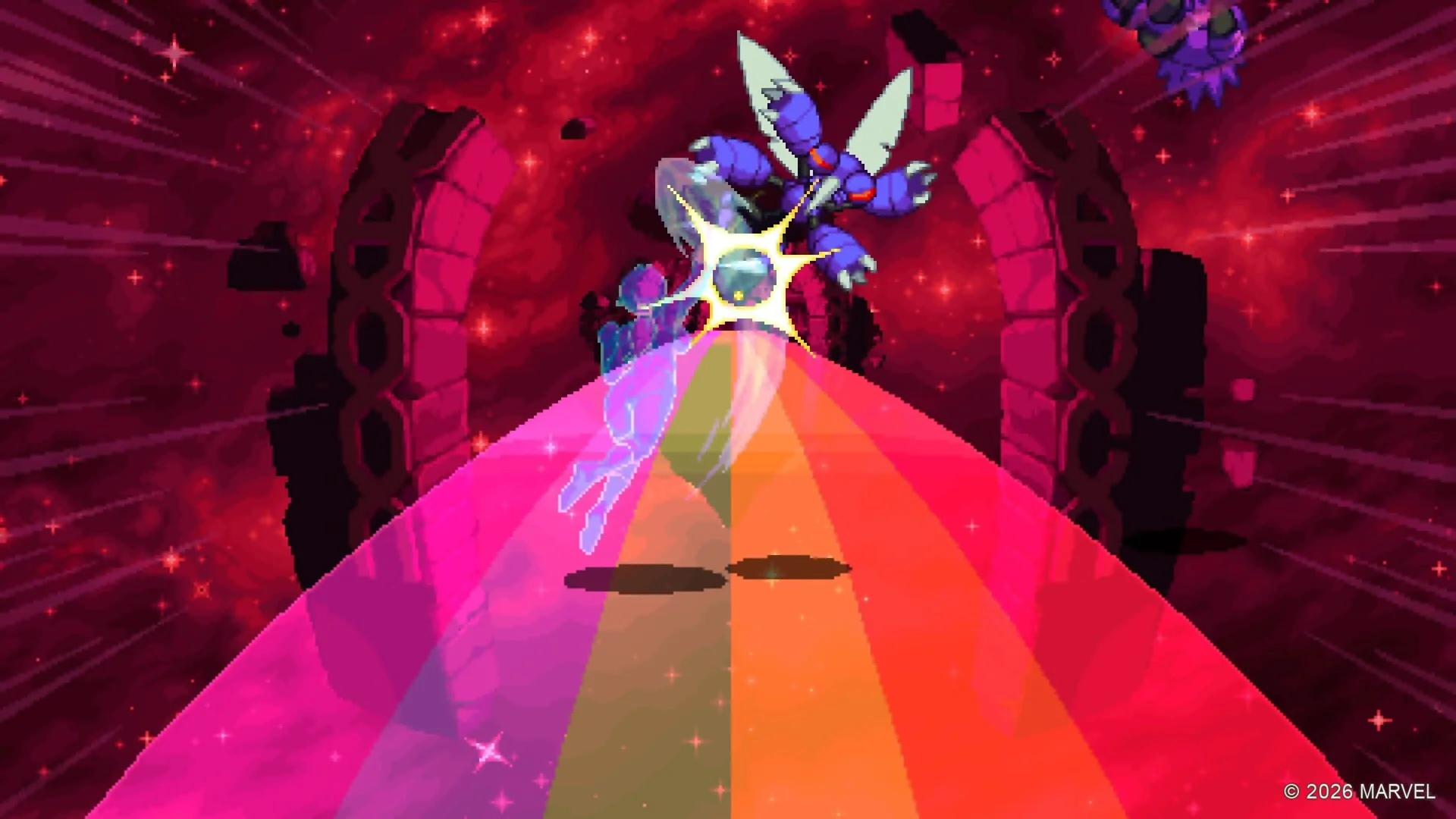Invisible Woman prism beam Marvel Cosmic Invasion