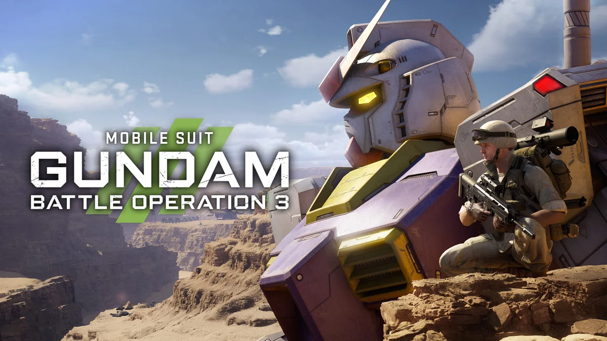 Mobile Suit Gundam Battle Operation 3 RX-78-2 and infantry pilot