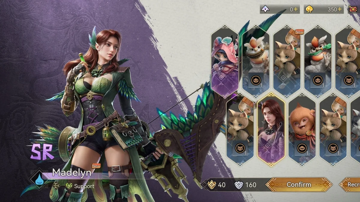 Recruiting adventurers and buddies with Rutacoins in Monster Hunter Outlanders