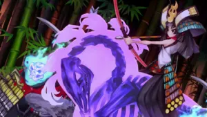 Muramasa Revenant Blades katana combat and hand-drawn Vanillaware artwork on PC