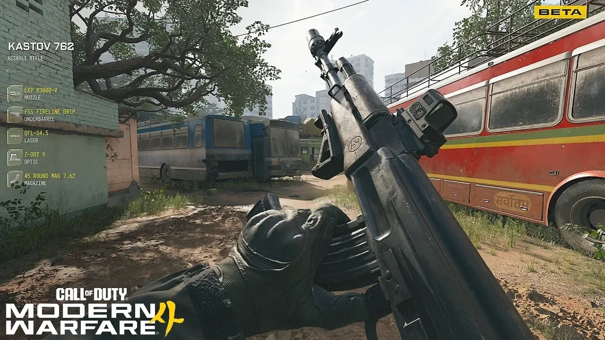 Kastov 762 Gameplay with 45 Round Mag 7.62 in Call of Duty Modern Warfare 4