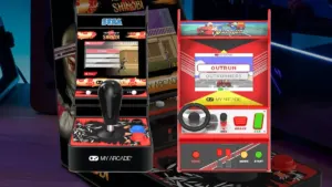 My Arcade OutRun Racing Player and Shinobi Joystick Player SEGA
