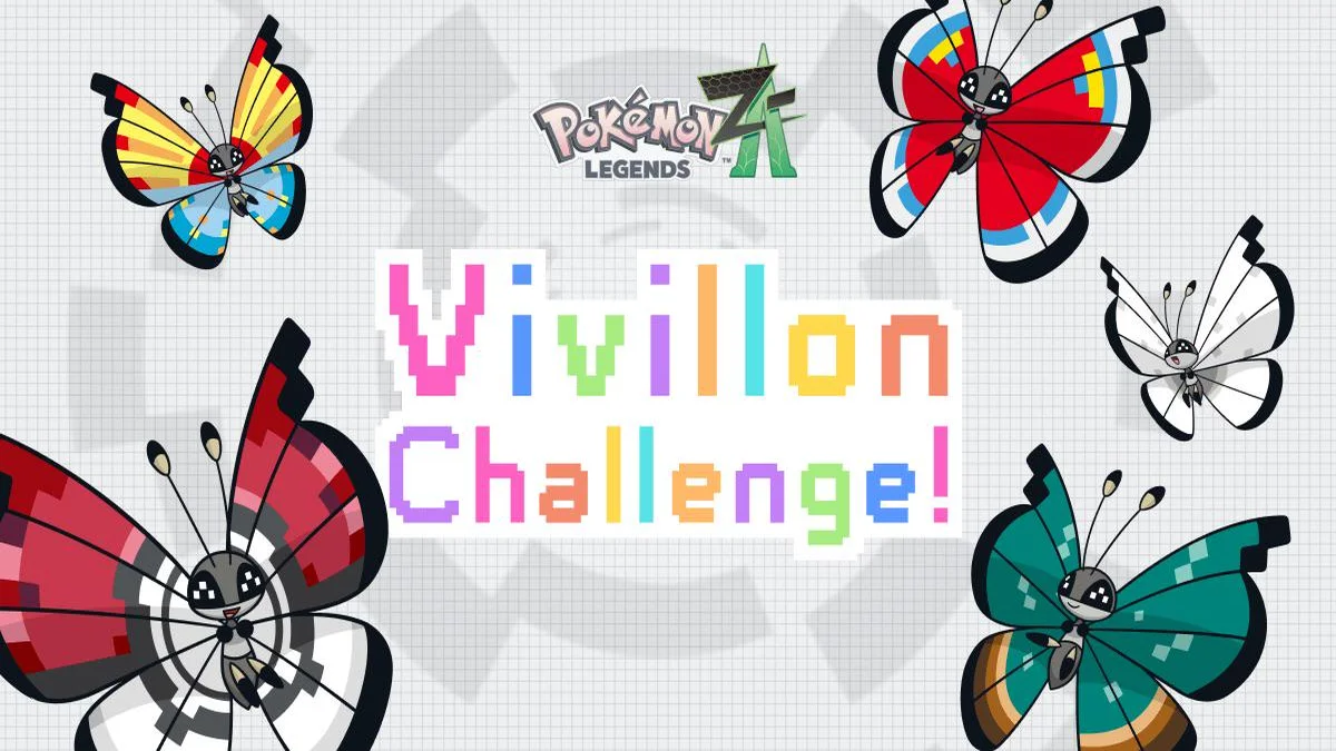 Spewpa and Vivillon patterns in Pok\u00e9mon Legends: Z-A