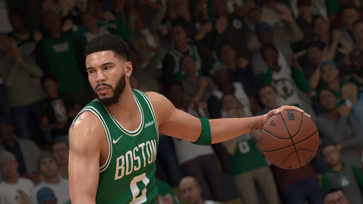 NBA 2K25 gameplay action