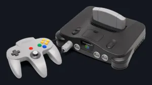 Authentic Nintendo 64 cartridges and console
