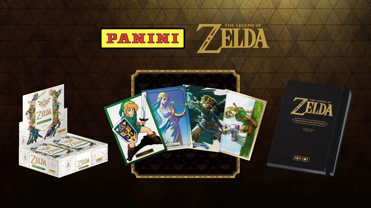 Panini The Legend of Zelda Master Collection 40th Anniversary booster box and collector album