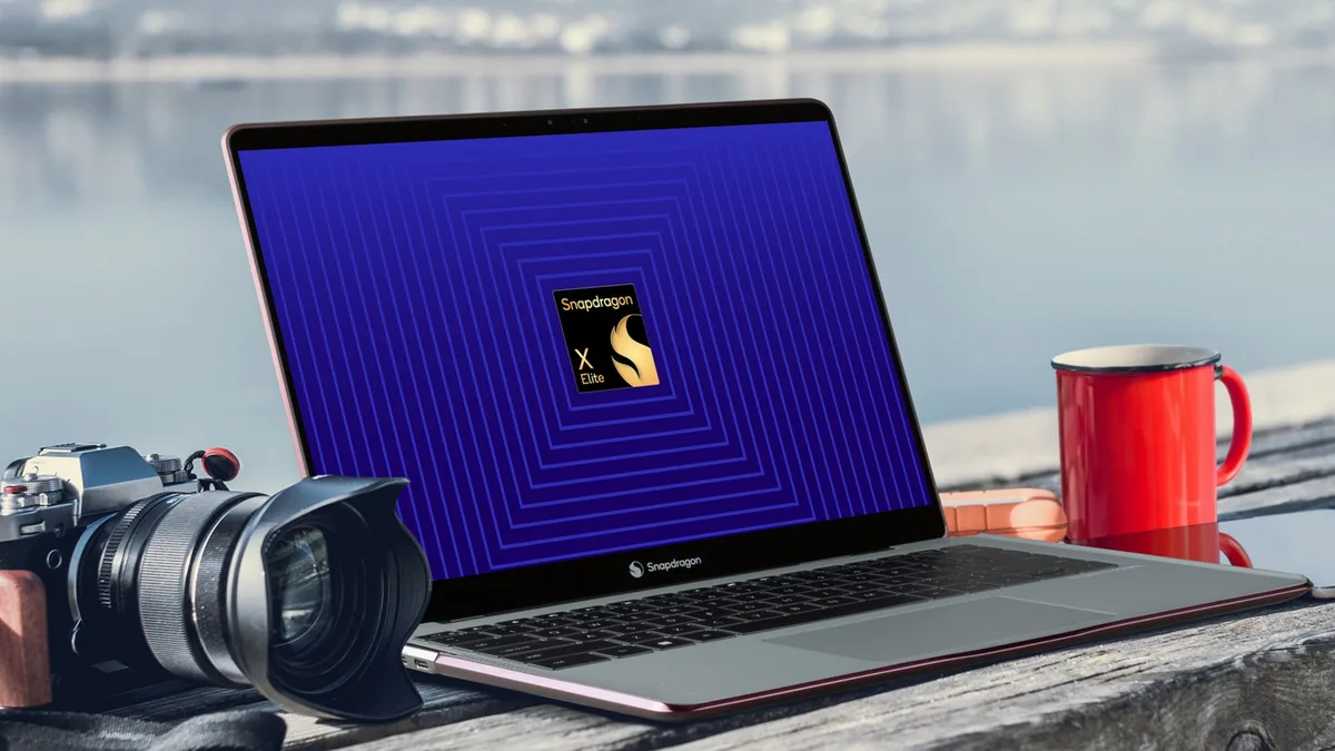 Qualcomm Snapdragon X Elite laptop compatible with Adreno GPU driver 32.0.181.0