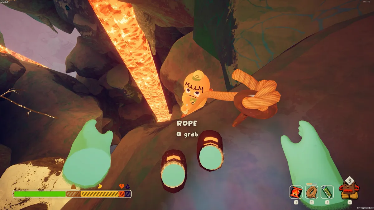 PEAK co-op climbing cross-play update Aggro Crab Landfall
