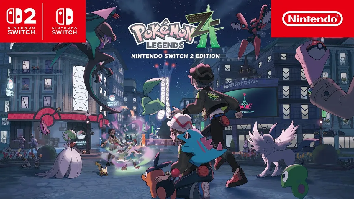 Pokémon Legends: Z-A Nintendo Switch 2 Edition discounted on Amazon