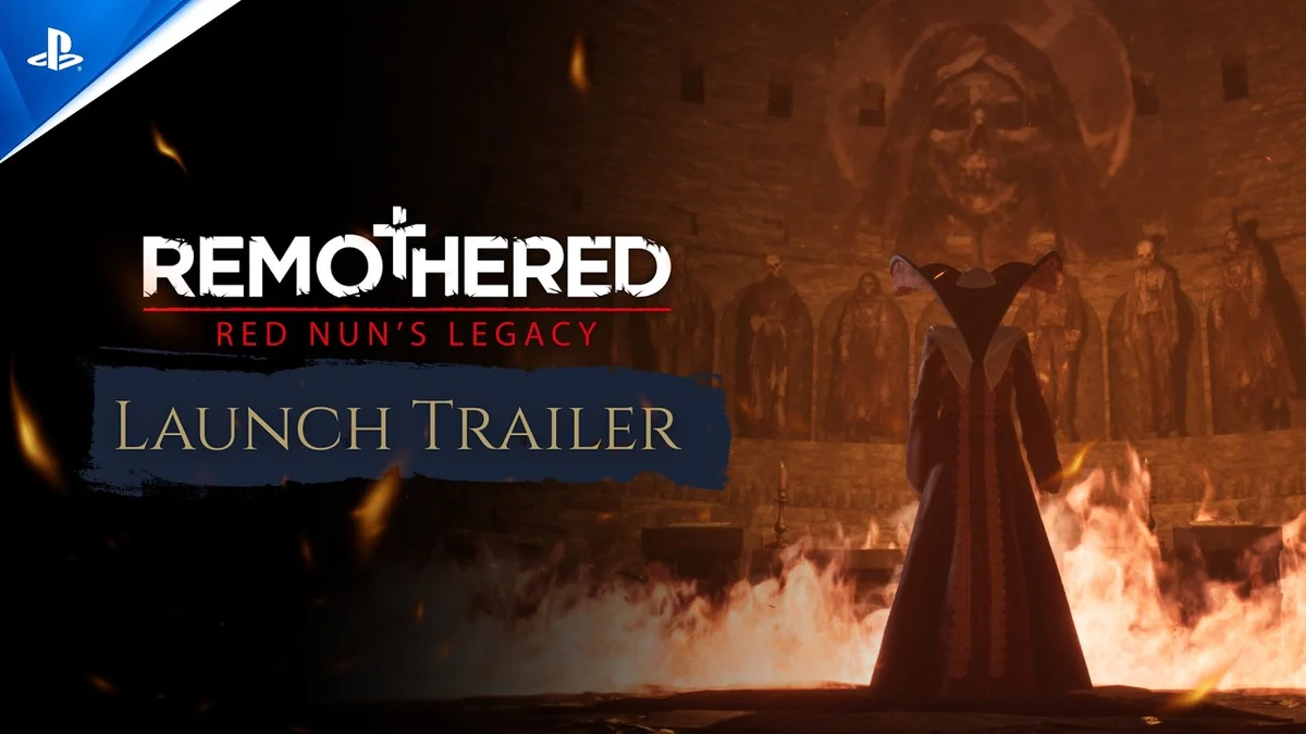 Remothered Red Nun's Legacy launch trailer on PS5 Xbox Series X|S and PC