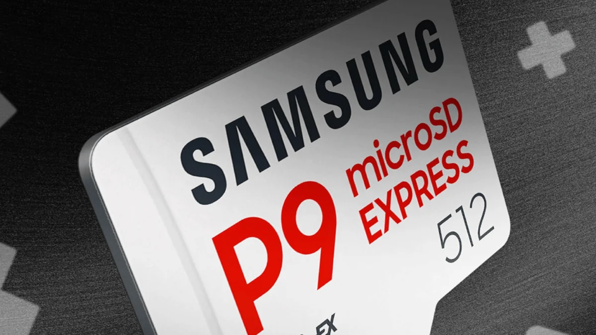 Samsung 512GB P9 microSD Express card for Nintendo Switch 2