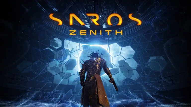 Arjun Devraj in the free Saros Zenith update on PS5 by Housemarque