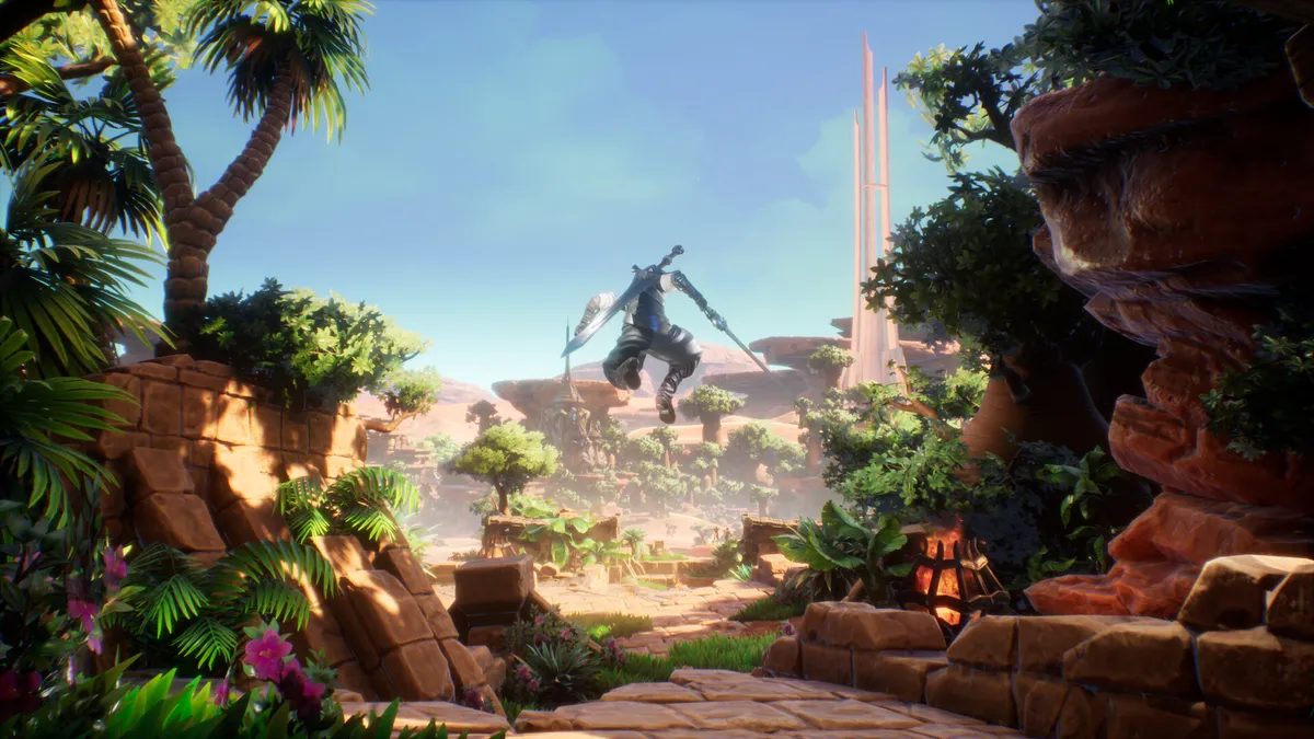 Second Stone Shiren platforming exploration