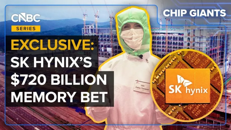 SK hynix semiconductor memory fabrication facility for AI hardware