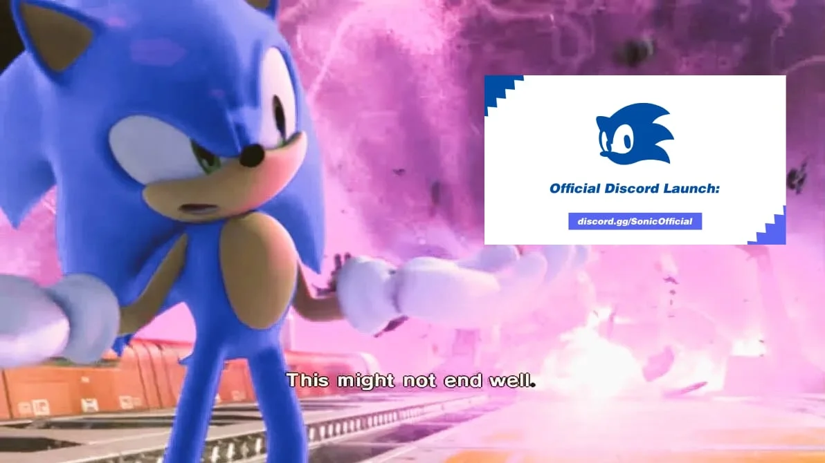 Moderation and channel lockdowns on the official Sonic Discord