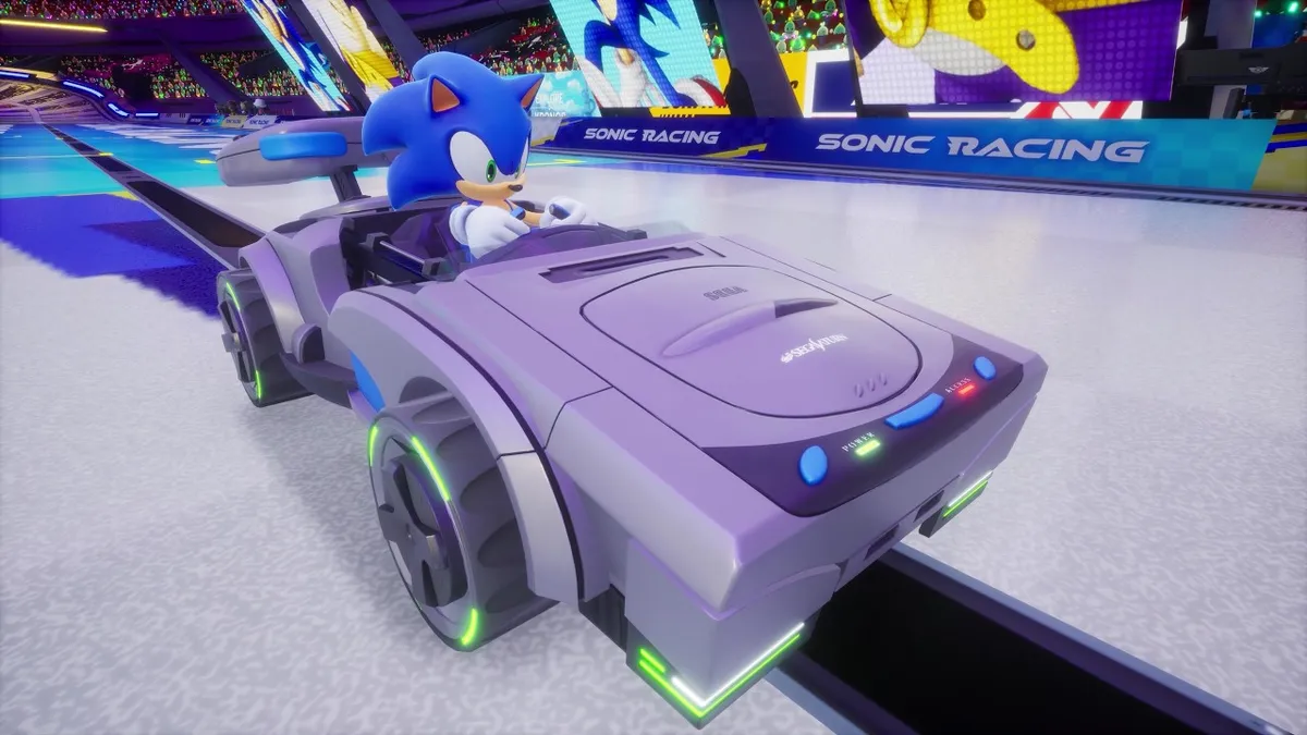Sonic Sega Saturn kart
