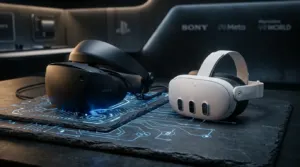 PlayStation VR2 headset and Meta XR technology patents