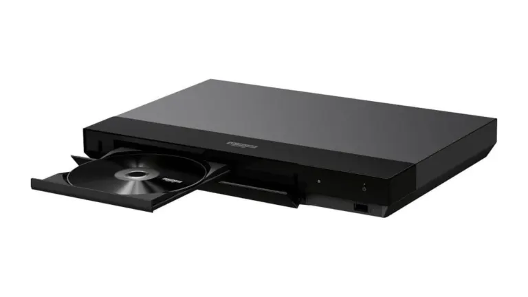 Sony UBP-X700 4K Ultra HD Blu-ray Player with optical disc tray open