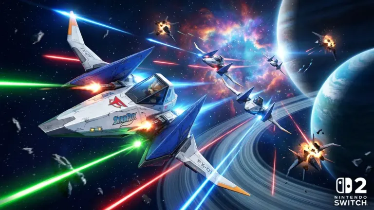 Star Fox Switch 2 arwing