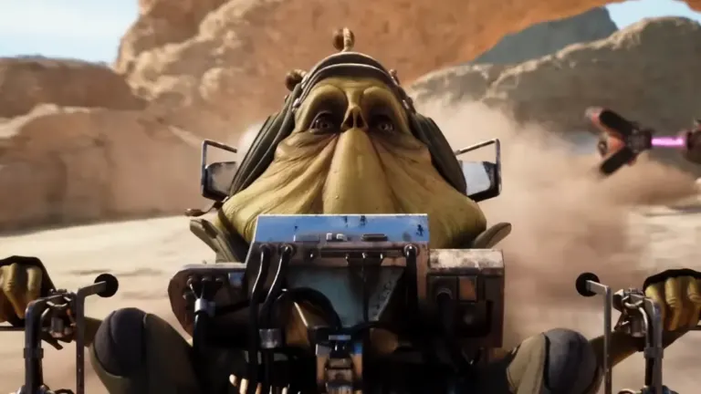 Star Wars Galactic Racer desert podracing
