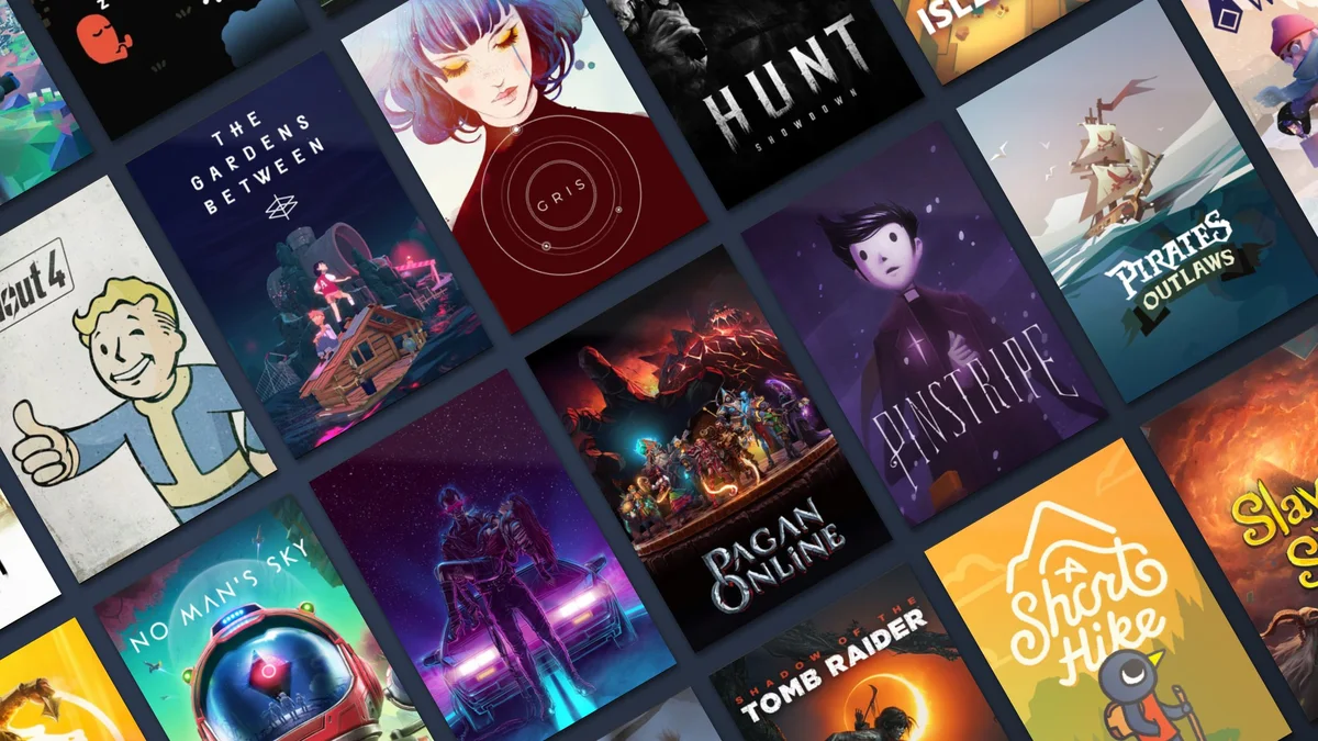 Steam PC game library catalog affected by the Loading user data client error