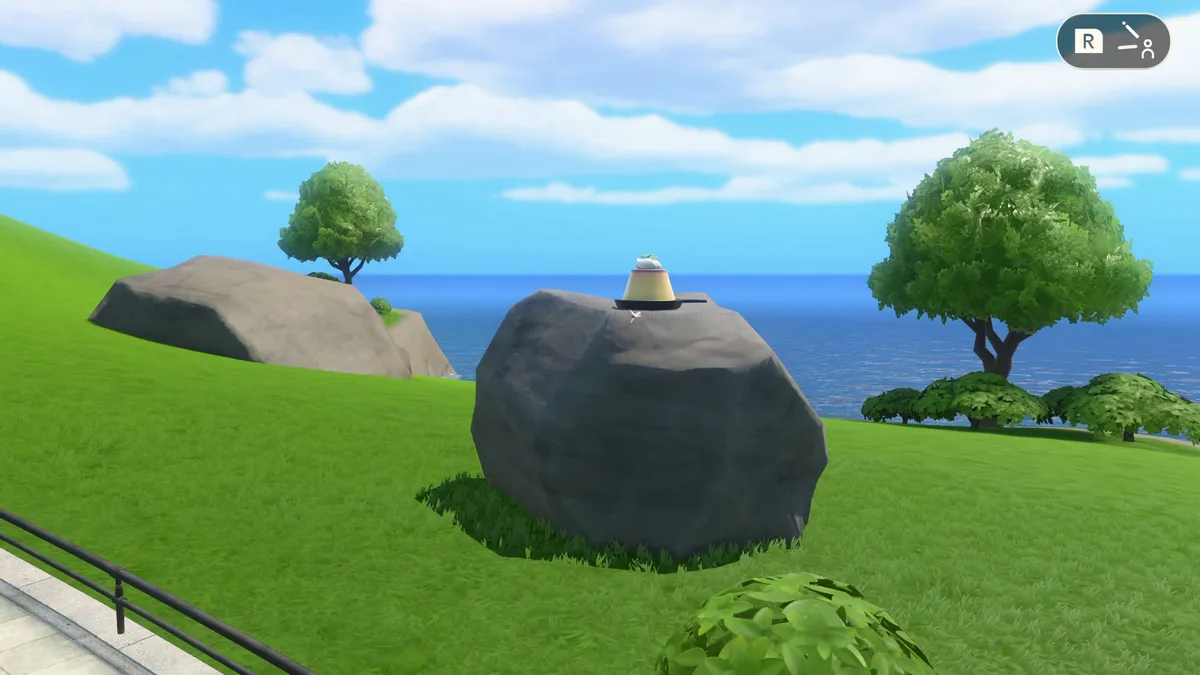 Nintendo Switch Sports Resort Archery Beach A secret target location