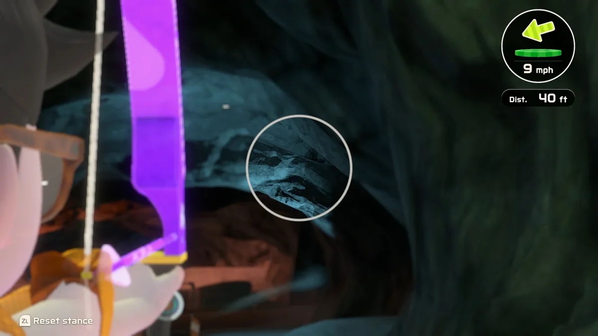 Nintendo Switch Sports Resort Archery Mountains B aiming reticle lineup