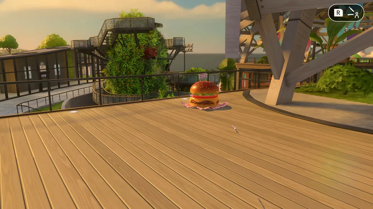 Nintendo Switch Sports Resort Archery Plains A secret target location