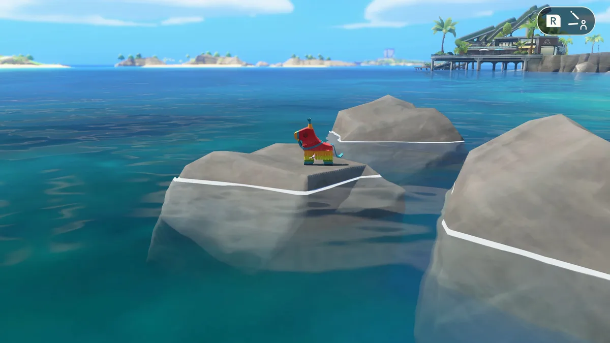Nintendo Switch Sports Resort Archery Plaza B secret target location