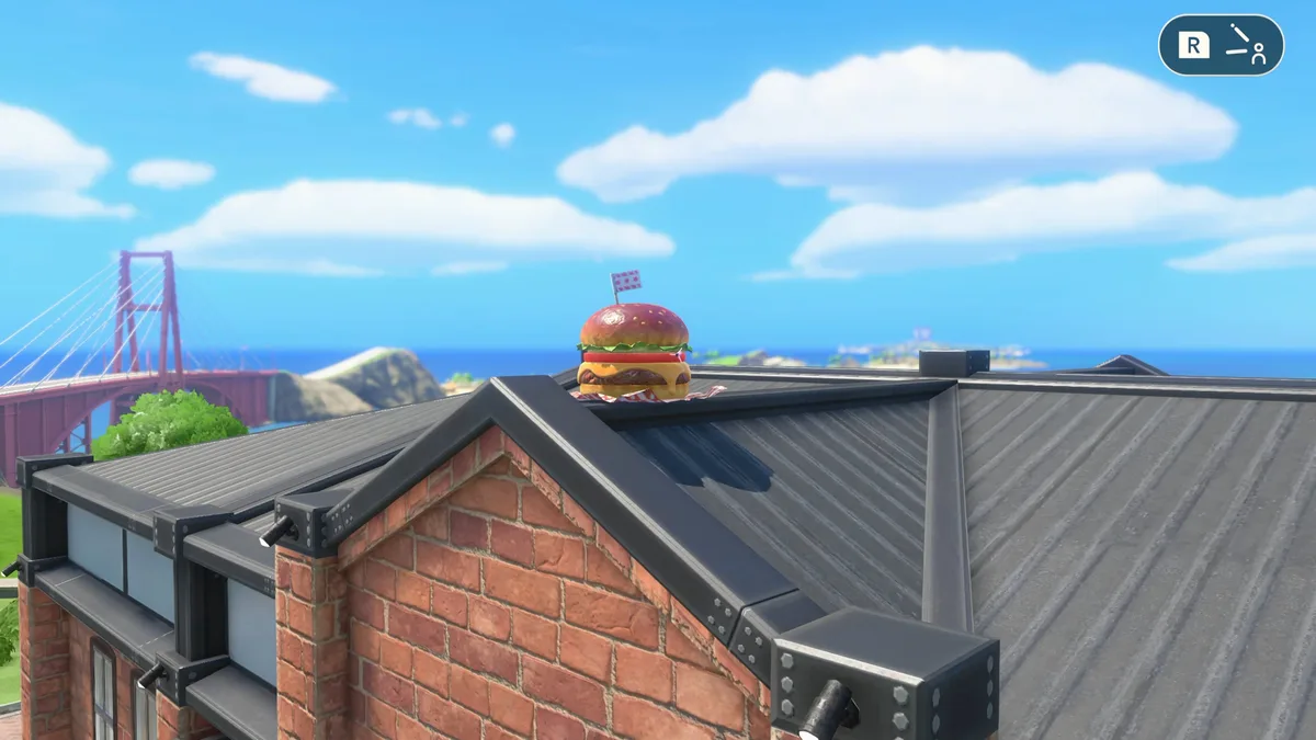 Nintendo Switch Sports Resort Archery Plaza C secret target location