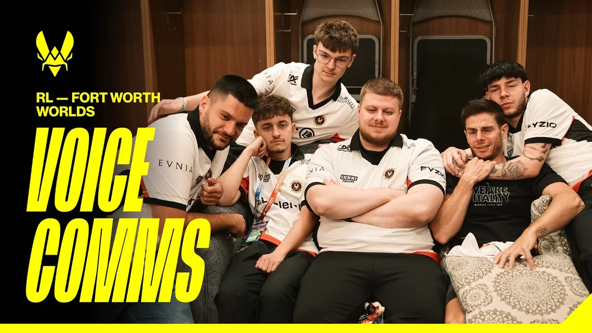 Head coach Benjamin Eversax Wagner with Team Vitality Rocket League at the RLCS World Championship