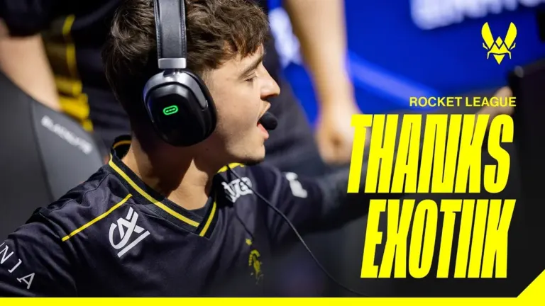 Brice ExoTiiK Bigeard competing for Team Vitality in RLCS 2026