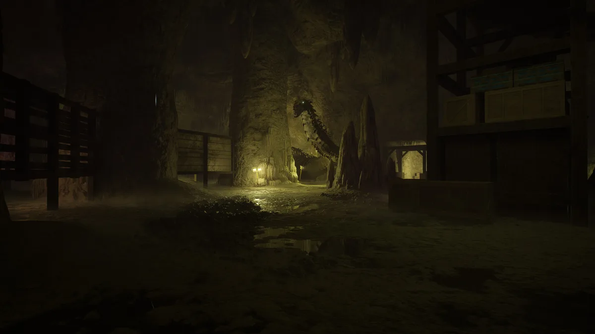 First-person parkour gameplay in Terrible Lizards by WDR Studios on PS5