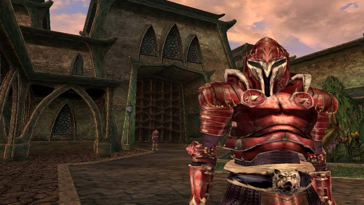 The Elder Scrolls III Morrowind on original Xbox running via backward compatibility on Xbox Series X|S