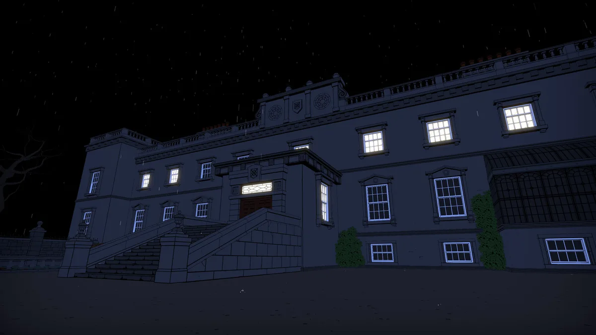 Investigating suspects in The Séance of Blake Manor on PS5 and Xbox Series X|S