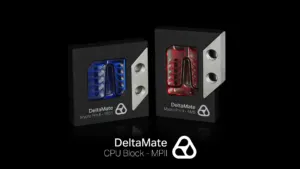 Thermal Grizzly DeltaMate CPU Block MPII Intel 1851 water block in nickel-plated brass and borosilicate glass