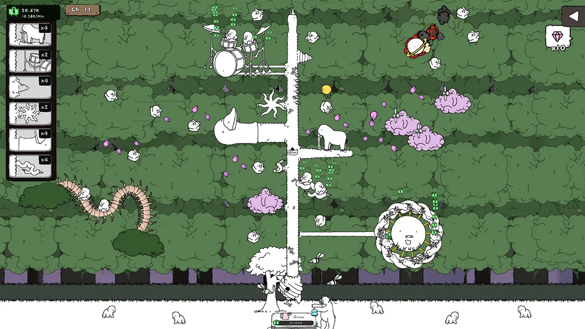 Tingus Goose Nintendo Switch Blossom gameplay screenshot