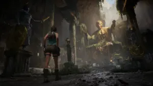 Lara Croft in Tomb Raider: Legacy of Atlantis running on Unreal Engine 5 for the 30th anniversary