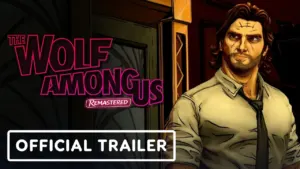 The Wolf Among Us Remastered key art and official release date with Bigby Wolf