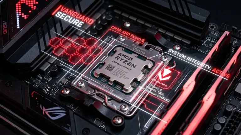 Ryzen CPU Vanguard motherboard socket