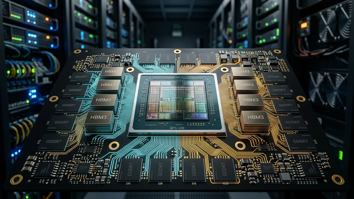 GPU VRAM GDDR7 AI