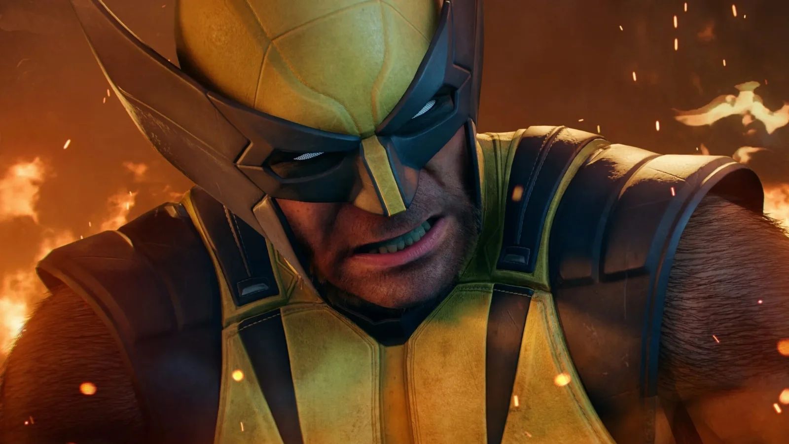 Marvel Wolverine running QSSR on base PS5